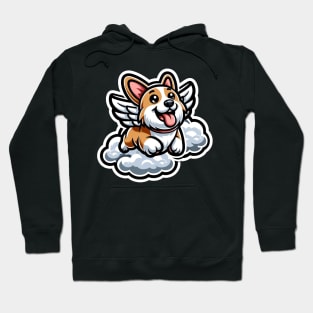 corgi angel Hoodie